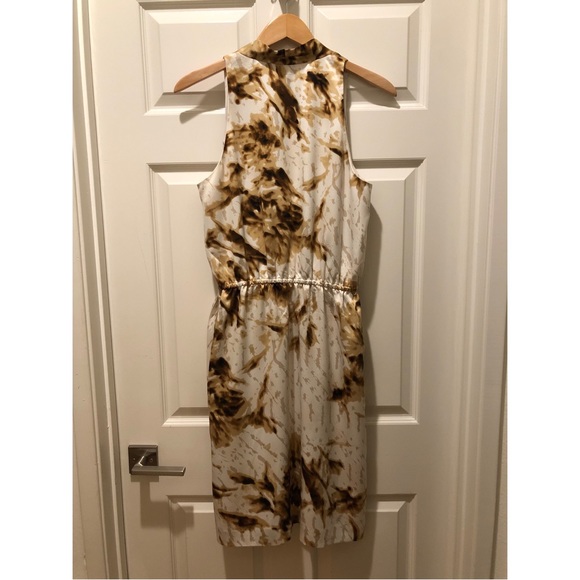 NWT $158 Ann Taylor Silky Sexy V-Neck Sleeveless Dress Size 10 - Picture 5 of 14